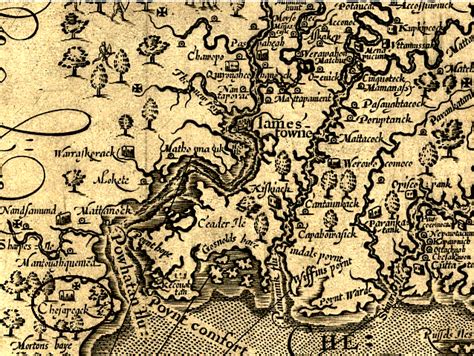 Ringgo Map Of Jamestown 1607