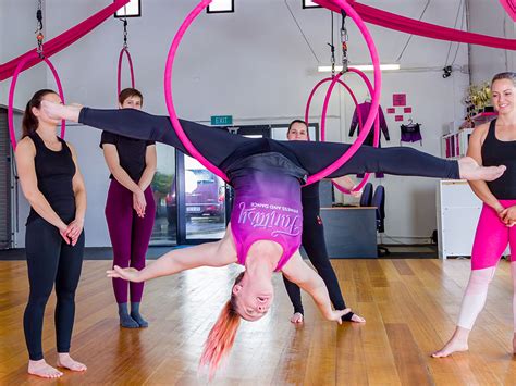 learn aerial silks lyra pole dance and more fantasy fitness and dance