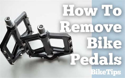 How To Remove Bike Pedals In 2 Steps With Pictures