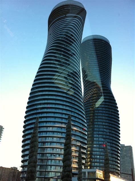 Absolute World Towers Mississauga Ontario 178 And 151 Meters