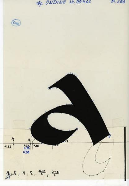 Adrian Frutiger Type Design Using The Letter A Design Is Fine