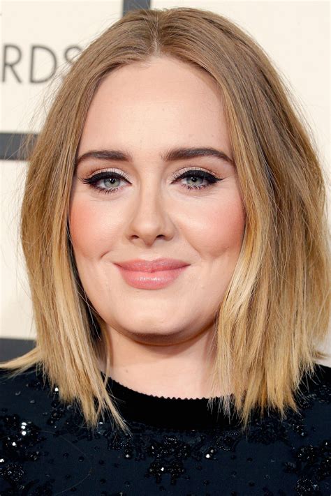 Adeles Grammys Beauty Look Is Proof That Less Is Always More Adele