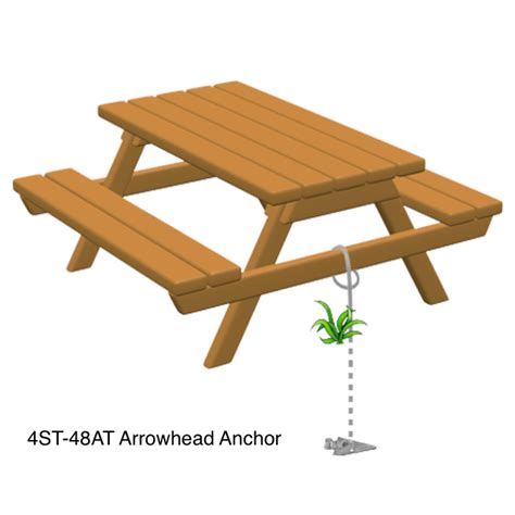 Anchors for Picnic Tables - American Earth Anchors