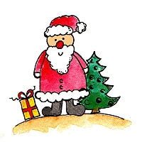 (drauf klicken zum vergrößern & ausdrucken). 38 Weihnachtsmann Zum Ausschneiden - Besten Bilder von ausmalbilder