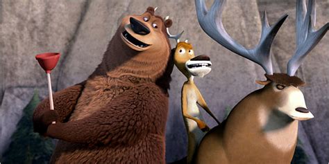 It is likely a melanistic grizzly or kodiak bear. Open Season - Review - Movies - The New York Times