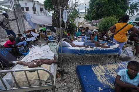 Tropical Storm Grace Drenching Earthquake Stricken Haiti