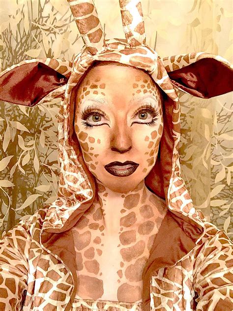I Decided To Be A Giraffe For Halloween It Was So Fun To Do My Own