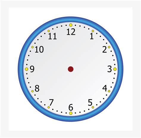 Frameworks™ Dry Erase Blank Clock Face Static Cling Colourful Clocks