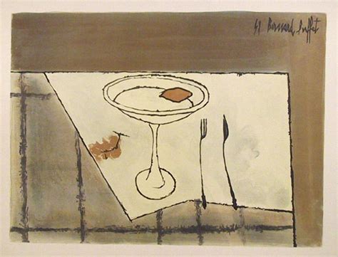 Sold Price Bernard Buffet Table Setting Lithograph Poster Signed In