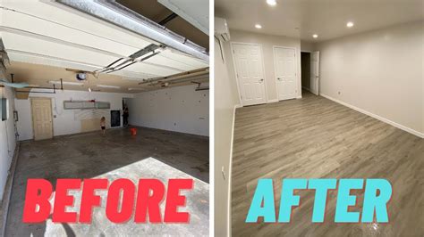 Garage To Bedroom Conversion Before And After Resnooze Com