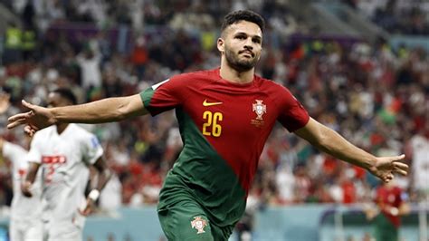 Fifa World Cup 2022 Goncalo Ramos Nets Hat Trick After Ronaldo Snub As