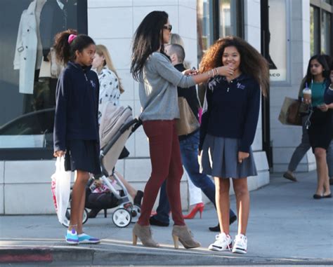 Exclusive Kimora Lee Simmons Goes Shopping With Her