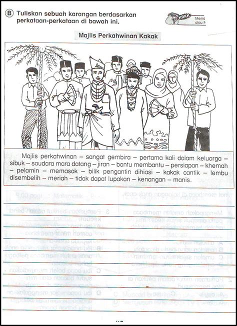 Latihan topikal yang menepati tos kertas ujian peperiksaan sekolah nasional. Bicara Bahasa Melayu: Latihan Penulisan