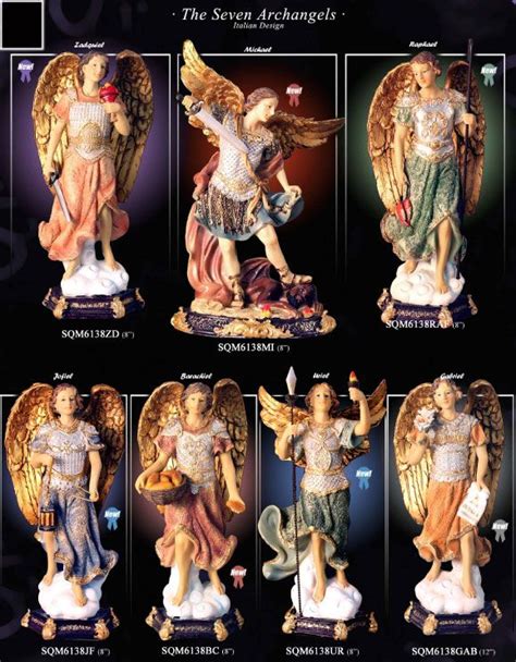 The Seven Archangels Statues Part 2 Seven Archangels Archangels 7