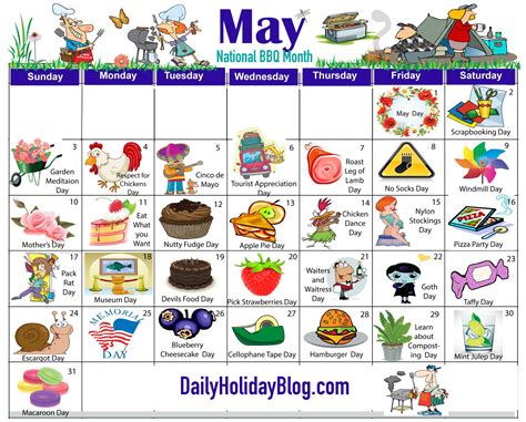 Happy May Day Here Is A Calendar So You Can Celebrate Every Day This