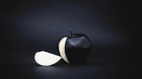 The Black Diamond Apple A Rare Gem Of Health And Luxury