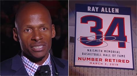 Uconn Honors Ray Allen With Jersey Retirement Espn Video