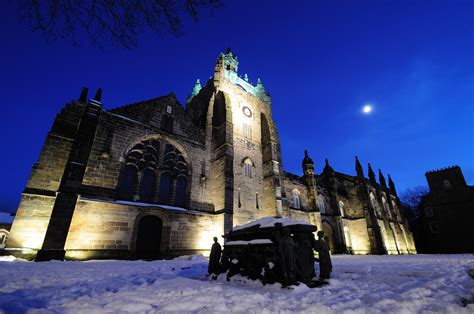 Kings College Chapel In The Moonlight Old Aberdeen Scot Flickr