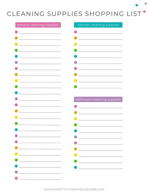 Free Printable Cleaning Planner A Pretty Life In The Suburbs