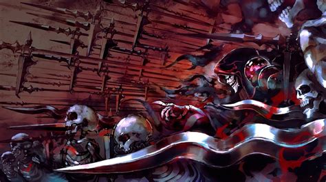 3840x2160 3840x2160 Magician Anime Ainz Ooal Gown Skull Skeleton