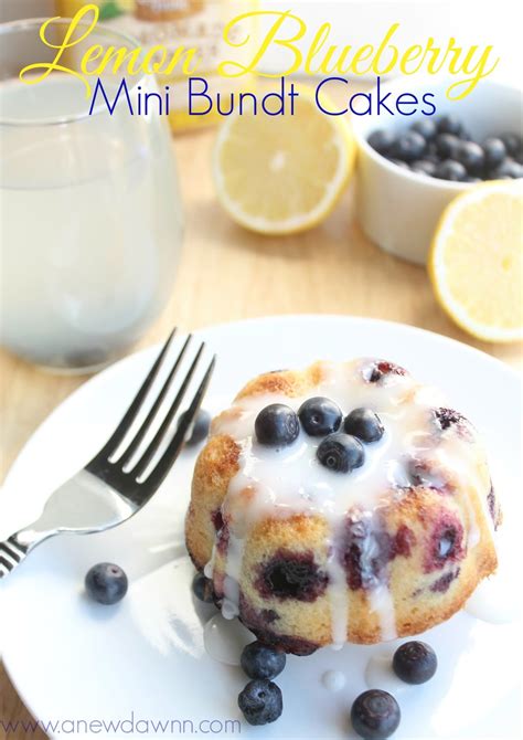 They look beautiful and require almost no decorating skills! Think Spring With These Delicious Lemon Blueberry Mini ...
