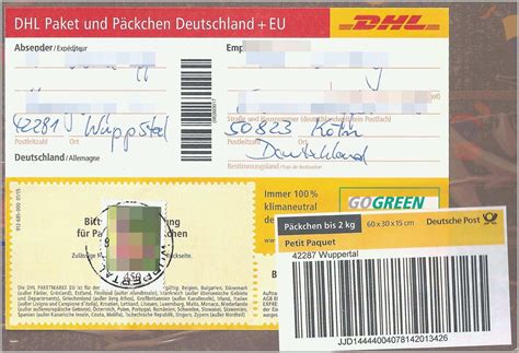 Met 3.000 dhl servicepoints in nederland is er altijd een dhl punt bij jou in de buurt om je pakketten te ontvangen en te versturen. Exklusiv 15 Paket Richtig Beschriften Dhl - Bibliothek ...