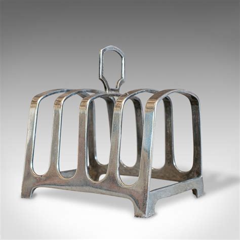 antiques atlas small vintage toast rack english silver