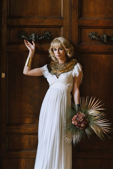 Cleopatra Wedding Style- Egyptian Wedding Dress | Egyptian wedding