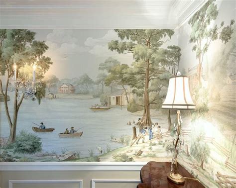 Exquisite Scenic Wallpaper Murals Sources Laurel Home