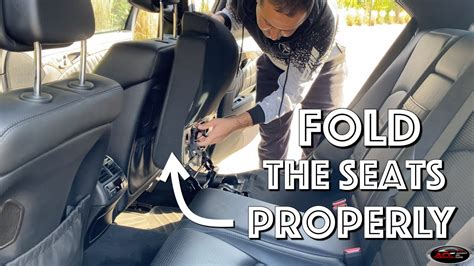 How To Fold Down Back Seats In Mercedes E350 Cdi