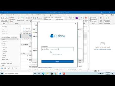 How To Set Up New Email Address In Outlook