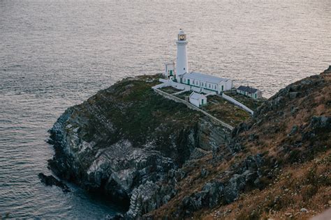 Sunset At South Stack Lighthouse April Everyday