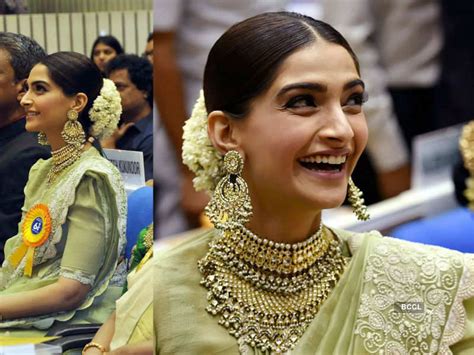 Sonam Kapoor Sari National Awards Sonam Kapoor Looks No Less Than A