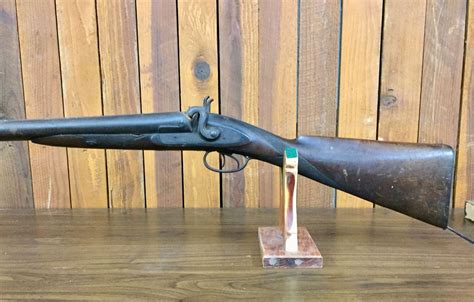 Antique Black Powder Double Barrel Shotgun