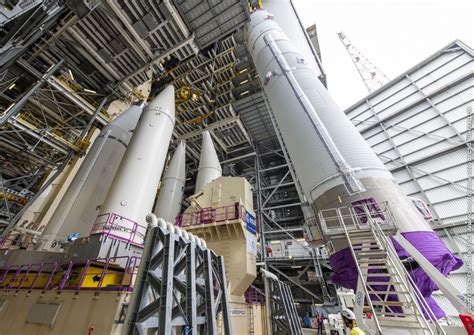 Esa Ariane 6 Central Core Verticalisation 11 July 2022