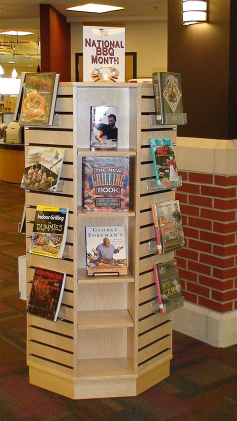 National BBQ Month | Library book displays, Book display, Library displays