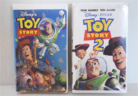 Toy Story 1995 Vhs Tape 6703 Walt Disney Pixar Rare Etsy