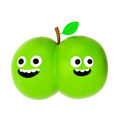 Green Apple Sticker By Eyeyah For Ios And Android Giphy