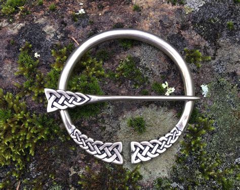 Celtic Viking Penannular Brooch Shawl Pin Etsy