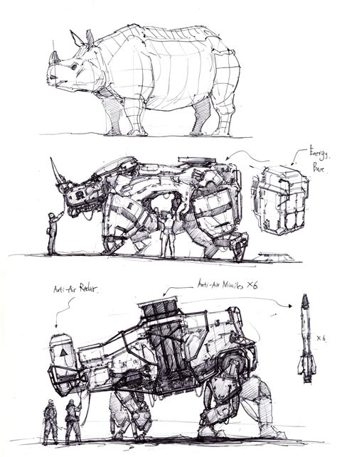 Fobo is the fourth prototype from project biped. ArtStation - animal robotic machine, longque Chen | Robots drawing, Robot animal, Robot concept art