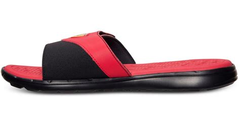 Puma sandals & flip flops for men. Lyst - PUMA Men'S Ferrari Slide Sandals From Finish Line ...