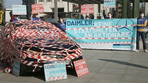 Gute Geschäfte im ersten Quartal Daimler lässt Dividenden Kritik nicht