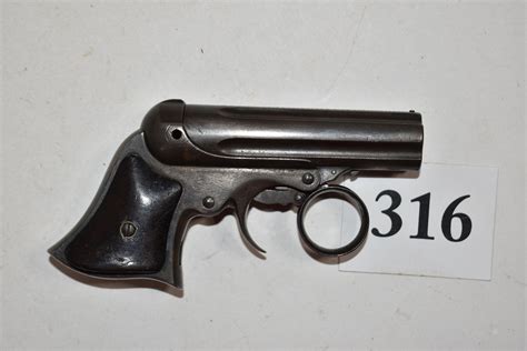 At Auction Remington Elliot 5 Shot 22 Cal Ring Trigger Derringer