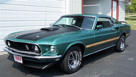 1969 Ford Mustang Mach 1 S Code Fastback