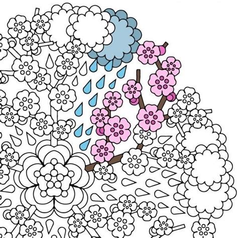 A large part of my approach to creating art is the meditation and therapeutic benefits creating has to offer. April Showers - CandyHippie Coloring Pages | Mandala ...