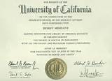 Online Diploma California Images