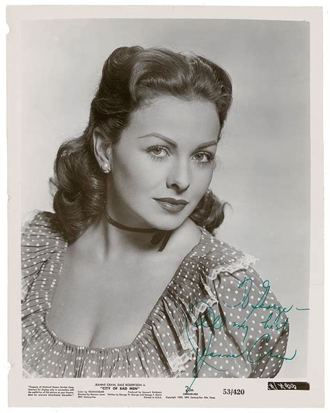 Jeanne Crain Jeanne Crain Old Hollywood Movie Old Hollywood