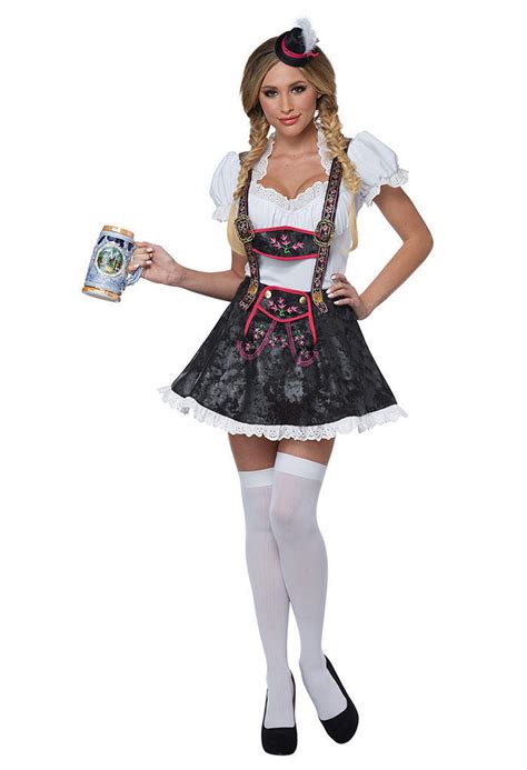 California Costumes Flirty Fraulein Oktoberfest Adult Womens Halloween Costume Fearless Apparel