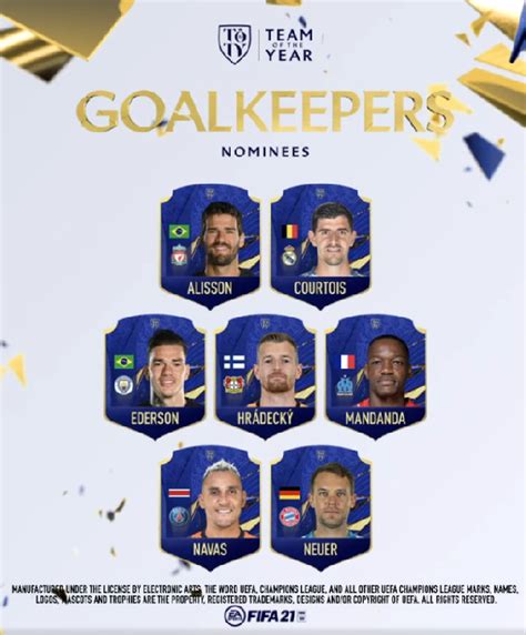 Toty final xi cards will be revealed soon, stay tuned. Votazione TOTY Fifa 21, Team of the year: c'è anche ...