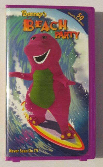 Barneys Beach Party Vhs 2002 For Sale Online Ebay